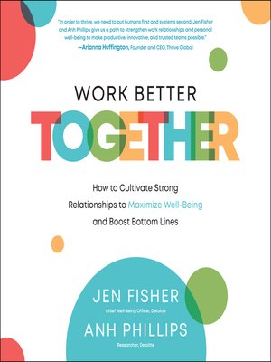 cover image of Work Better Together